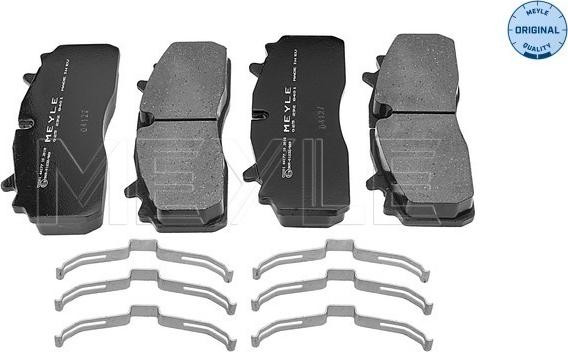 Meyle 025 292 8401 - Brake Pad Set, disc brake parts5.com