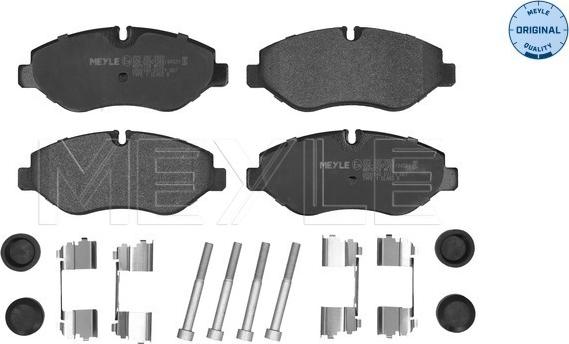 Meyle 025 292 2920 - Kit de plaquettes de frein, frein à disque parts5.com