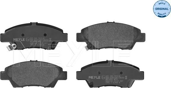 Meyle 025 249 7915/W - Set placute frana,frana disc parts5.com