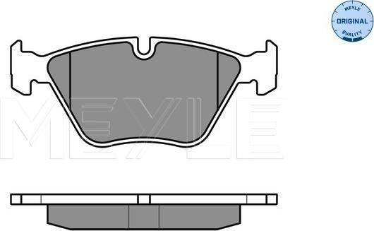 Meyle 025 240 9620 - Set placute frana,frana disc parts5.com