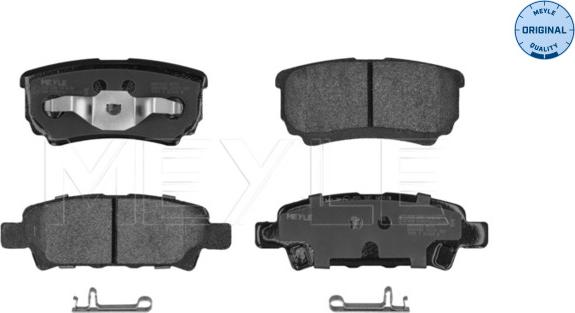 Meyle 025 240 1416/W - Brake Pad Set, disc brake parts5.com