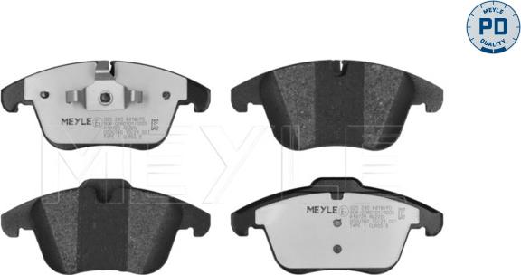 Meyle 025 240 8418/PD - Brake Pad Set, disc brake parts5.com