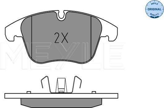 Meyle 025 240 8418 - Brake Pad Set, disc brake parts5.com