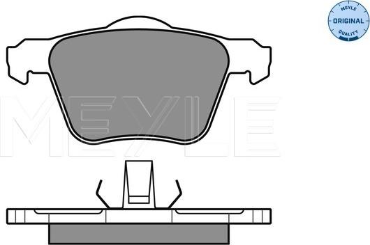 Meyle 025 241 4119 - Brake Pad Set, disc brake parts5.com