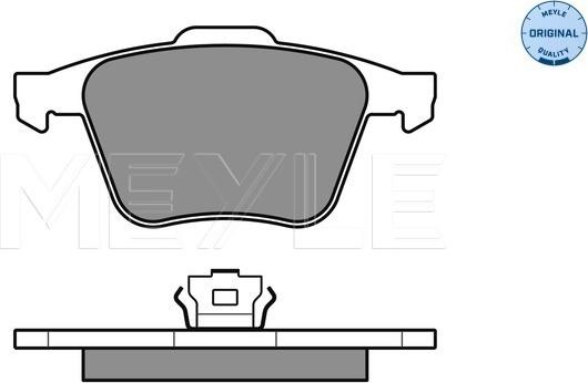 Meyle 025 241 4119 - Brake Pad Set, disc brake parts5.com