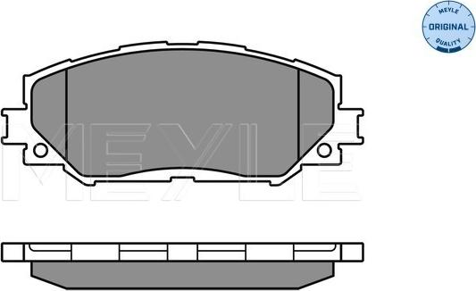 Meyle 025 243 3617 - Set placute frana,frana disc parts5.com