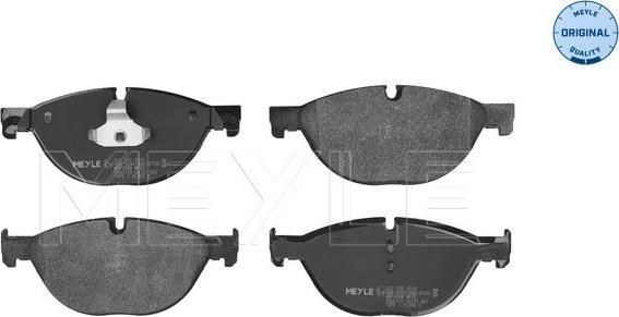 Meyle 025 250 4519 - Set placute frana,frana disc parts5.com