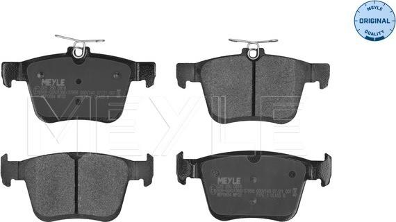 Meyle 025 250 0816 - Set placute frana,frana disc parts5.com