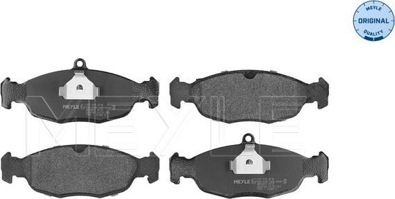 Meyle 025 205 4716 - Set placute frana,frana disc parts5.com