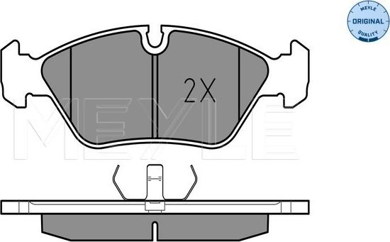 Meyle 025 206 2919 - Set placute frana,frana disc parts5.com