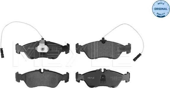 Meyle 025 215 9218 - Set placute frana,frana disc parts5.com