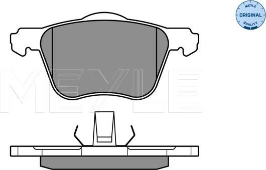 Meyle 025 235 9018 - Set placute frana,frana disc parts5.com