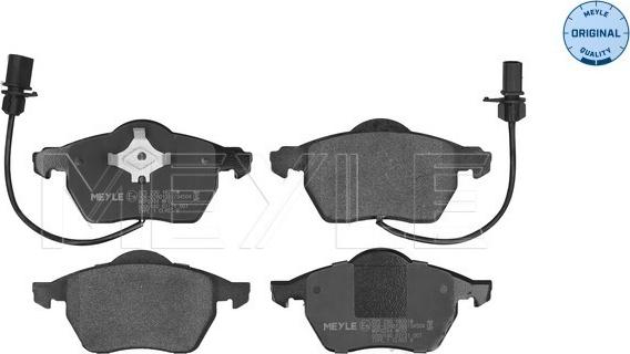 Meyle 025 230 1820/W - Fékbetétkészlet, tárcsafék parts5.com