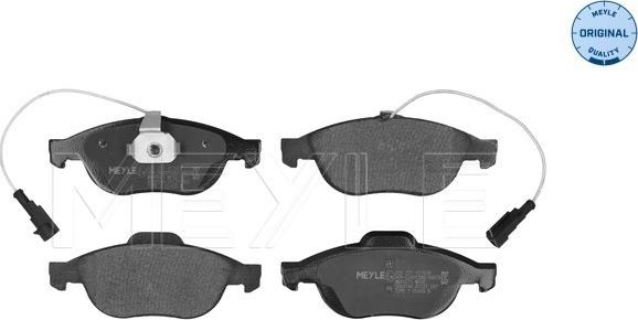 Meyle 025 231 4119/W - Set placute frana,frana disc parts5.com