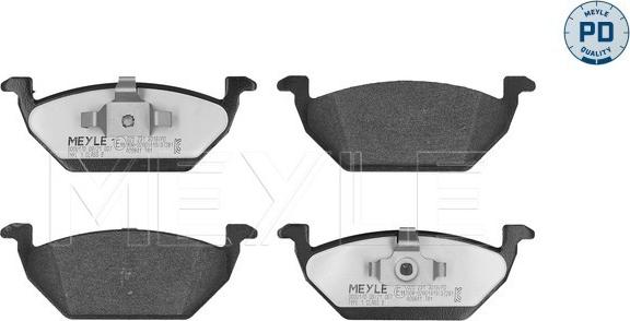 Meyle 025 231 3019/PD - Brake Pad Set, disc brake parts5.com