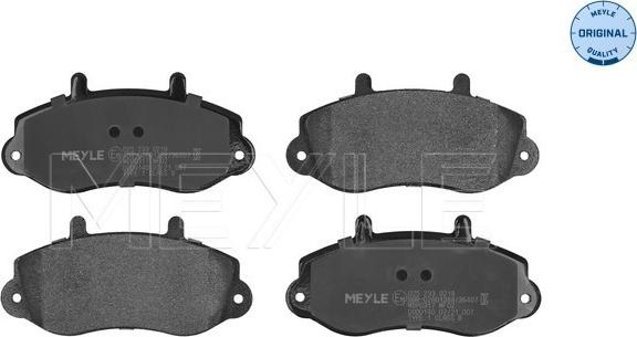 Meyle 025 233 0218 - Set placute frana,frana disc parts5.com