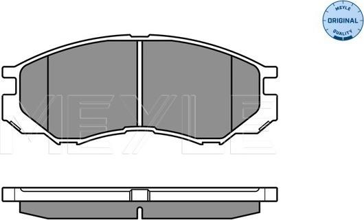 Meyle 025 232 9015/W - Jarrupala, levyjarru parts5.com