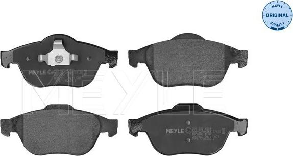 Meyle 025 232 4518 - Brake Pad Set, disc brake parts5.com