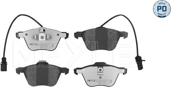 Meyle 025 232 6920/PD - Set placute frana,frana disc parts5.com