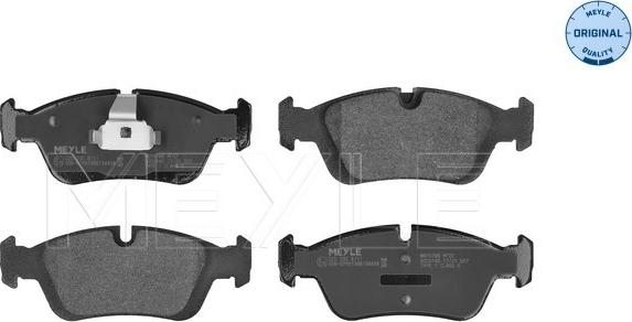 Meyle 025 232 8717 - Brake Pad Set, disc brake parts5.com