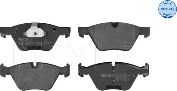 Meyle 025 237 9420 - Set placute frana,frana disc parts5.com