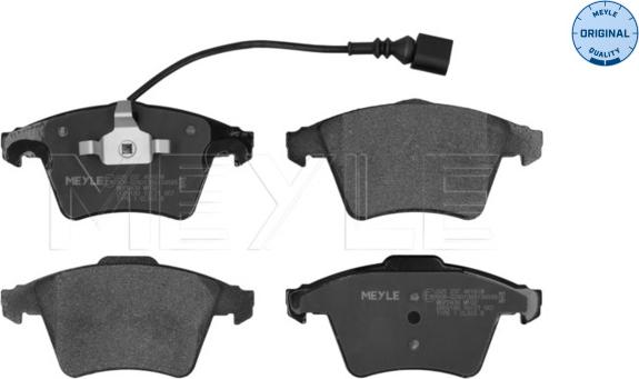 Meyle 025 237 4618/W - Brake Pad Set, disc brake parts5.com