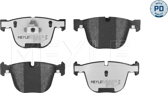 Meyle 025 237 3017/PD - Set placute frana,frana disc parts5.com