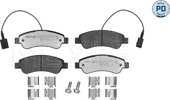 Meyle 025 220 4119/PD - Set placute frana,frana disc parts5.com