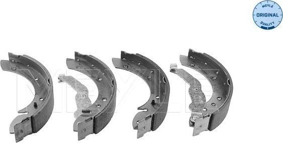 Meyle 16-14 533 0011 - Brake Shoe Set parts5.com