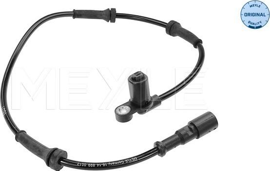 Meyle 16-14 899 0012 - Czujnik, prędkość obrotowa koła parts5.com