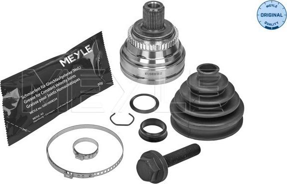 Meyle 100 498 0086 - Liigendlaager, veovõll parts5.com