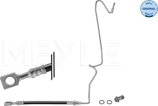 Meyle 100 525 0055/S - Furtun frana parts5.com