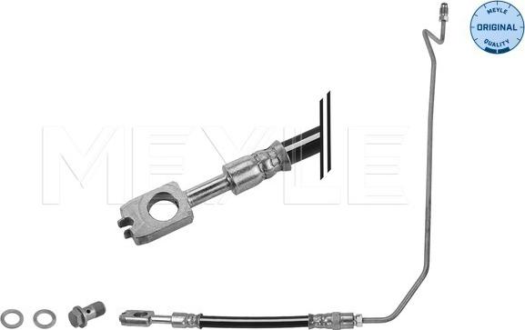 Meyle 100 525 0063/S - Furtun frana parts5.com