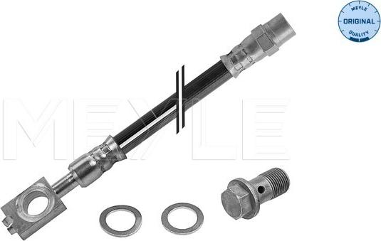 Meyle 100 525 0033/S - Zavorna cev parts5.com