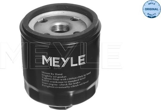 Meyle 100 115 0004 - Olejový filter parts5.com