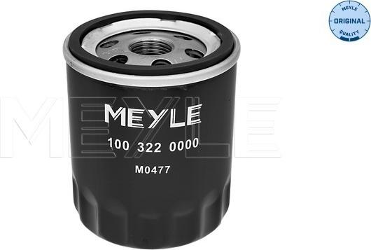 Meyle 100 322 0000 - Oljni filter parts5.com