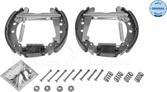 Meyle 114 533 0004/K - Комплект тормозных колодок, барабанные parts5.com