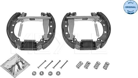 Meyle 114 533 0003/K - Комплект тормозных колодок, барабанные parts5.com