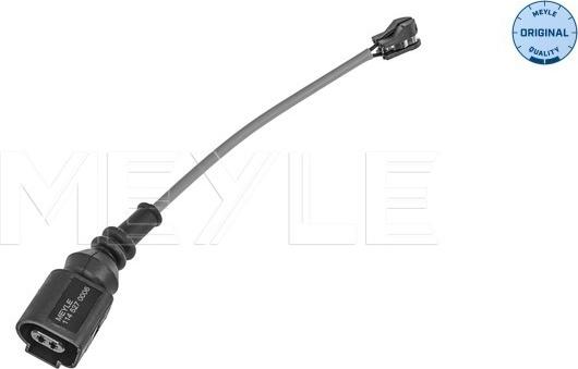 Meyle 114 527 0006 - Senzor de avertizare,uzura placute de frana parts5.com