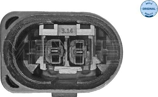 Meyle 114 800 0165 - Senzor, temperatura ispušnih plinova parts5.com