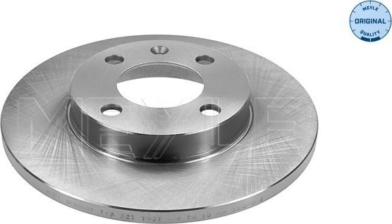 Meyle 115 521 0029 - Brake Disc parts5.com