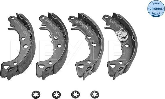 Meyle 11-14 533 0017 - Garnitura zavorne celjusti parts5.com