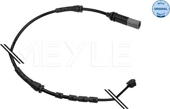 Meyle 314 527 0034 - Senzor de avertizare,uzura placute de frana parts5.com