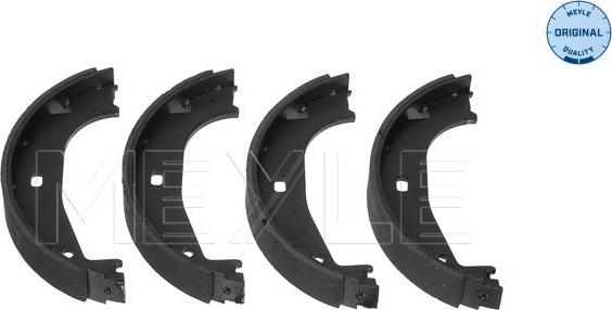 Meyle 314 042 0005 - Set saboti frana, frana de mana parts5.com