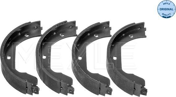 Meyle 314 042 0008 - Piduriklotside komplekt,seisupidur parts5.com