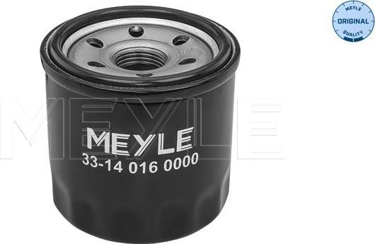 Meyle 33-14 016 0000 - Oil Filter parts5.com