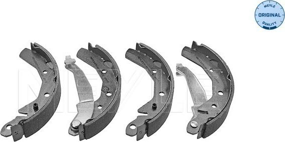 Meyle 29-14 533 0002 - Zestaw szczęk hamulcowych parts5.com