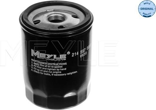 Meyle 214 597 0000 - Filter za ulje parts5.com