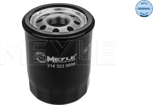 Meyle 214 322 0008 - Olajszűrő parts5.com