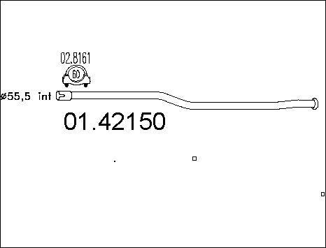 MTS 01.42150 - Racord evacuare parts5.com